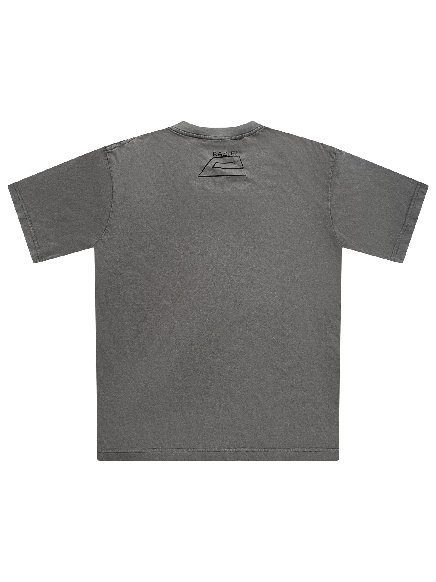 LOGO RAZIEL ACID WASH TEE