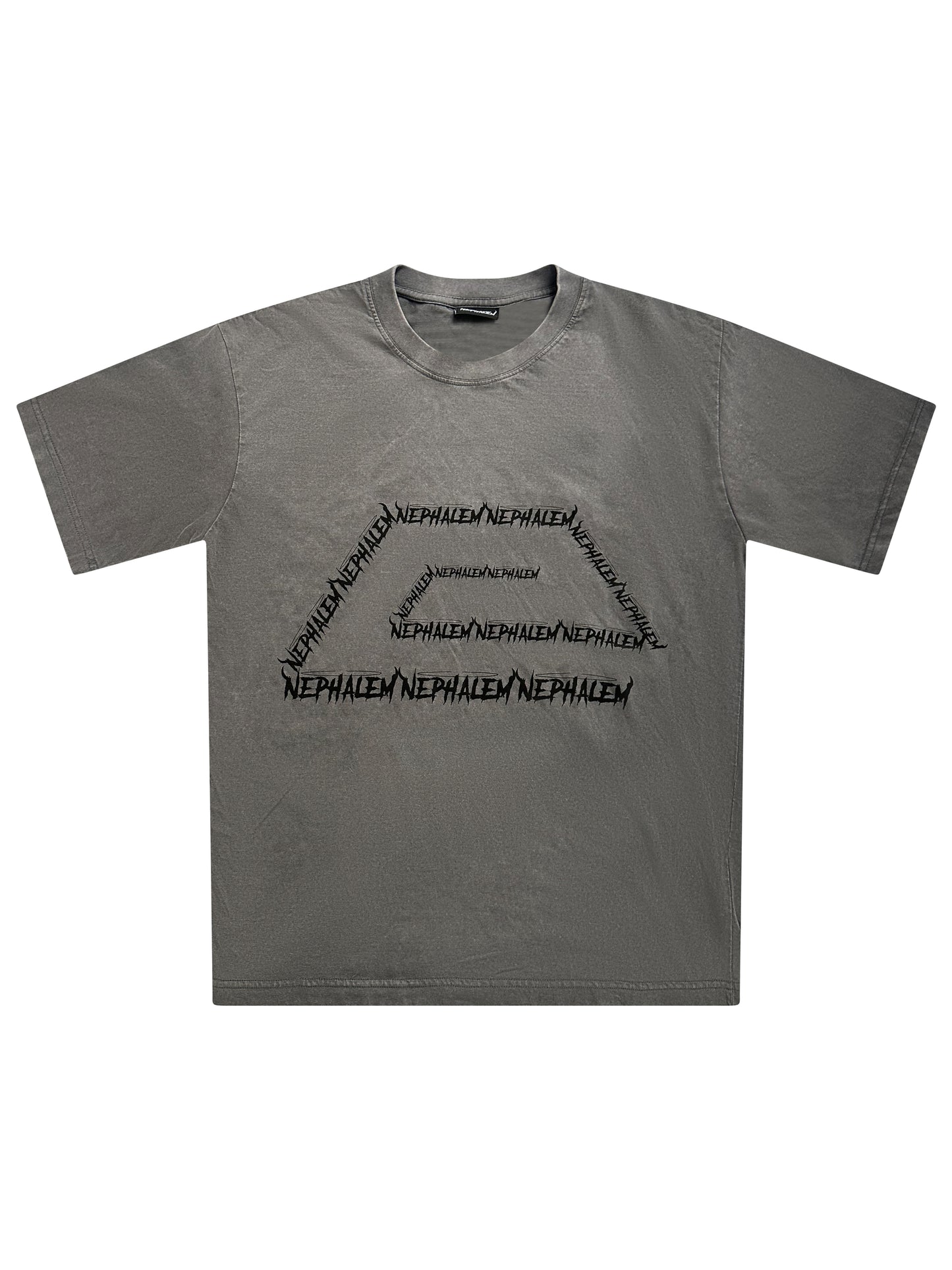 LOGO RAZIEL ACID WASH TEE