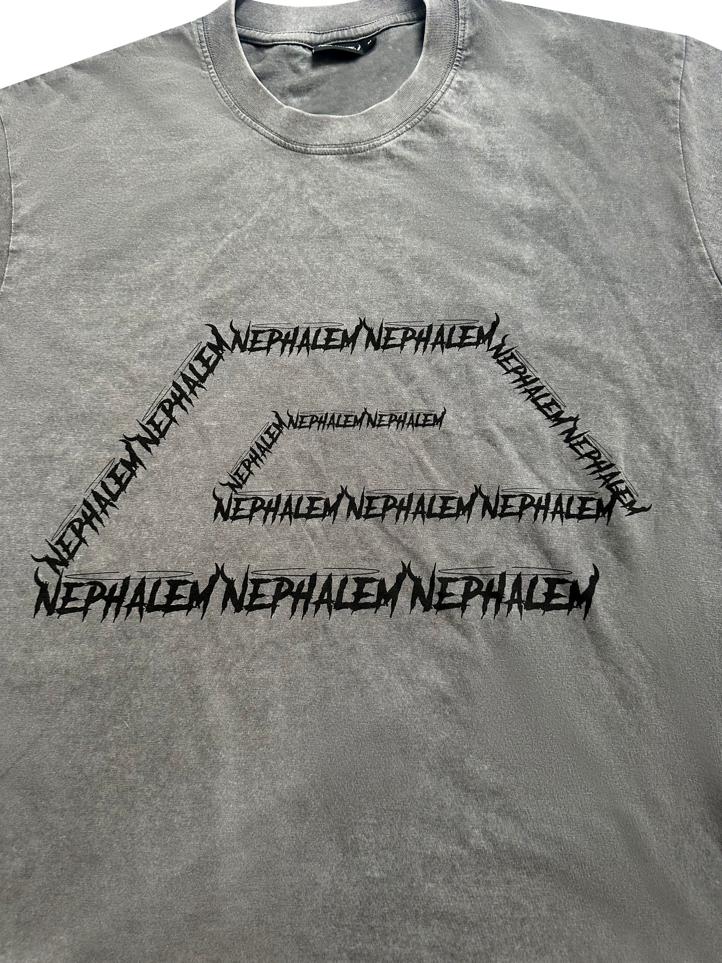LOGO RAZIEL ACID WASH TEE